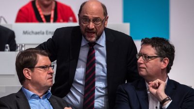 SPD-Spitzenpolitiker weisen Putschversuch gegen Nahles zurück