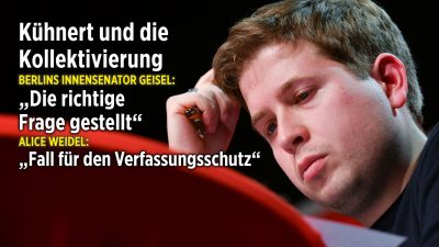 Sozialismus-Thesen: Berlins Innensenator nimmt Juso-Chef in Schutz – AfD-Chefin: „Fall für den Verfassungsschutz“