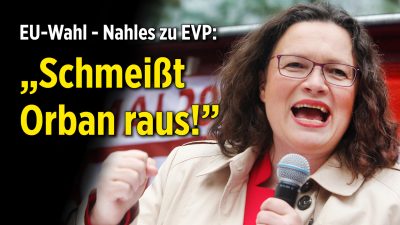 SPD-Chefin beim EU-Wahlkampfstart zu EVP: Nur „echte Europäer“ dulden, „schmeißt Orban raus“