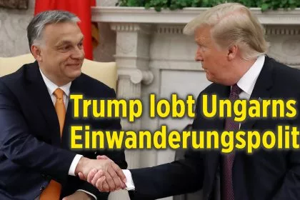 Trump: Ungarns Orban ist ein angesehener Mann, ein zäher Bursche, aber angesehen.