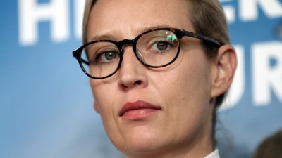 AfD-Chefin Alice Weidel sieht Jusos-Chef Kühnert als „Fall für den Verfassungsschutz“