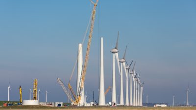 Neubau von Windenergie-Anlagen um 90 Prozent eingebrochen