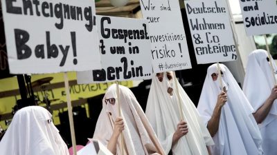 Radikal linke Bürgerinitiative will alle Immo-Konzerne und tausende Wohnungen in Berlin enteignen