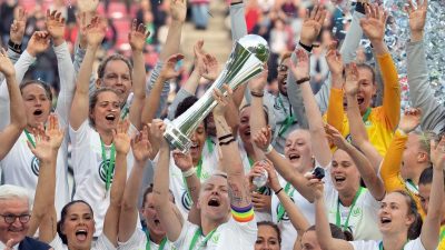 Wolfsburgs Frauen gewinnen zum sechsten Mal den DFB-Pokal