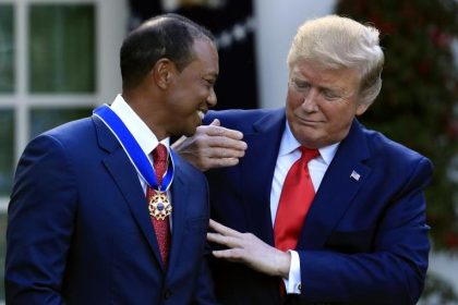 US-Präsident Trump ehrt Woods mit US-Freiheitsmedaille