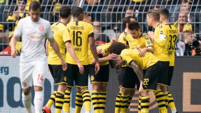 BVB wahrt Titelchance: Glückliches 3:2 über Düsseldorf