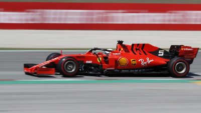 Titelpläne fast schon gescheitert: Vettel verpasst Podium