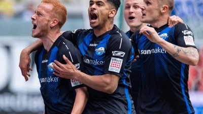 Paderborn dicht vor dem Aufstieg – HSV kaum noch mit Chancen