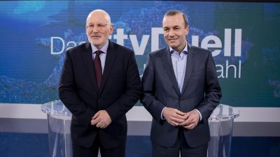 TV-Duell zur EU-Wahl: CSU-Weber lässt mit Vorschlag für EU-Armee aufhorchen