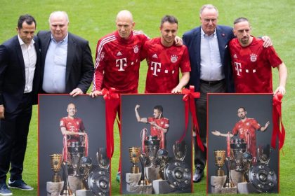Bayern München verabschiedet Ribéry, Robben und Rafinha