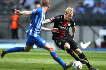 Bayer stürmt bei Hertha in die Königsklasse