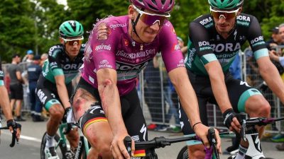 Nach Sturz: Ackermann startet bei 11. Giro-Etappe