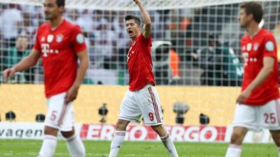 Bayern krönen Saison mit Double – RB Leipzig unterliegt bei Premiere
