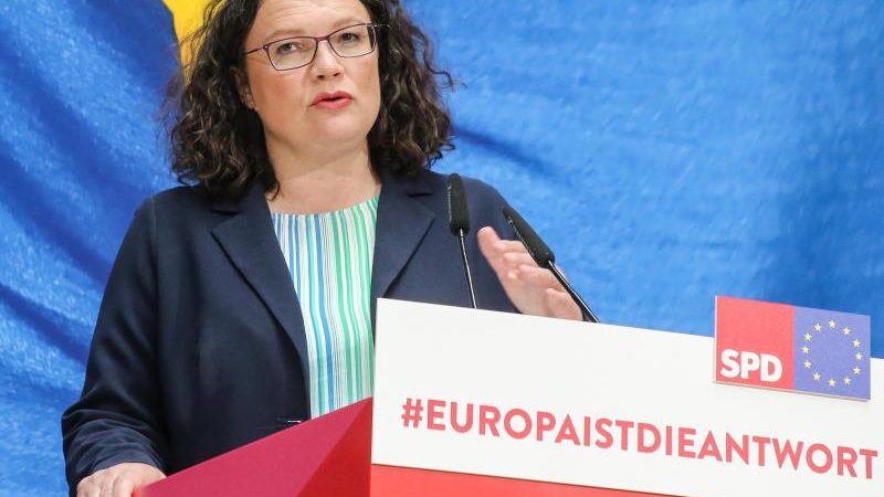 Andrea Nahles und die SPD steuert auf „Showdown“ zu