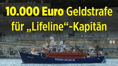 Malta verurteilt „Lifeline“-Kapitän zu Geldstrafe wegen „nicht ordnungsgemäß registriertem Bootes“