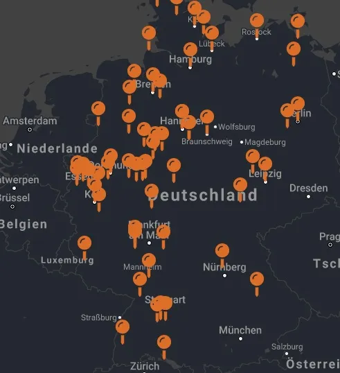 Sichere Häfen in Deutschland. Foto: screenshot seebruecke.org