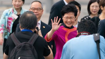 Druck auf Hongkongs Regierungschefin Lam wächst auch in eigenen Reihen