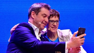 Söder vor CDU-Klausurtagung: Kramp-Karrenbauer macht „einen sehr guten Job als Parteivorsitzende“