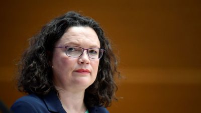 Ex-Bundestagspräsident: SPD muss Nahles als erste Frau an der Spitze wiederwählen
