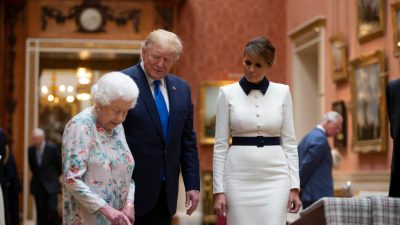 US-Präsident Trump zu dreitägigem Staatsbesuch in London – Dienstag Gespräche mit Theresa May geplant