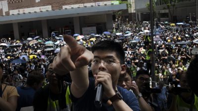 Hongkonger Aktivist Wong beklagt härter werdende „politische Verfolgung“