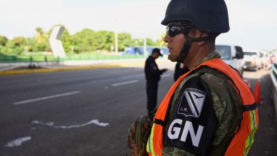 Mexikanische Nationalgarde bewacht nun auch Grenze zu den USA