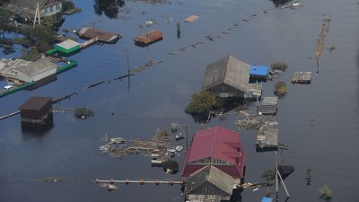Städte im Ural und Sibirien rüsten sich für schwere Überschwemmungen