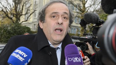 Korruption: Ex-UEFA-Präsident Platini wegen WM-Vergabe an Katar festgenommen