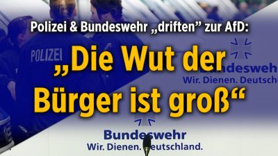 „Vertrauensverlust“ bei Bundeswehr und Polizei: Merz, Maaßen, Bosbach und Ernst G. Walter sehen ein „Abdriften“ zur AfD
