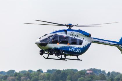 Polizeihubschrauber, Polizei, Hubschraubereinsatz