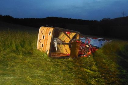 Heißluftballon-Absturz mit elf Verletzten im Sauerland