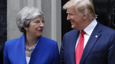 Es könnte am NHS scheitern: Trump rudert beim Freihandelsabkommen mit London zurück