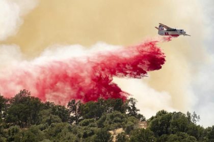Feuerwehr in Spanien bekämpft riesigen Waldbrand