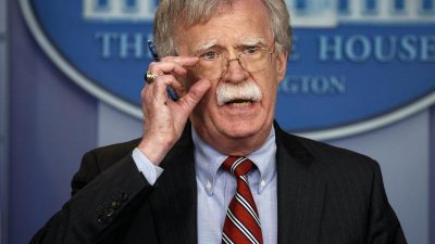 Sicherheitsberater John Bolton: Iran soll „Besonnenheit“ der USA nicht mit „Schwäche“ verwechseln
