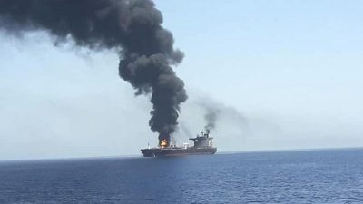 Explosion auf iranischem Öltanker