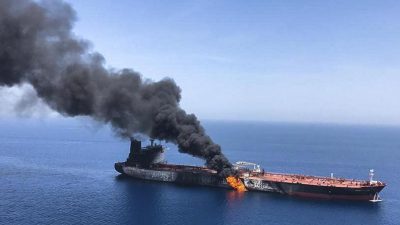 Großbritannien: Iran höchstwahrscheinlich für Tanker-Angriffe verantwortlich
