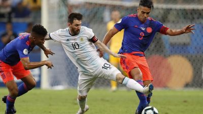 Pleite für Messi & Co.: Kolumbien schlägt Argentinien