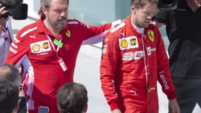 Ferrari fragt «Recht auf Überprüfung» von Vettel-Strafe an
