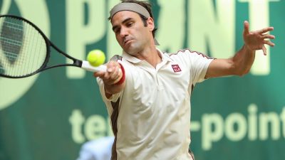 Tennis-Topstar Federer greift in Halle nach Jubiläums-Titel