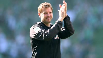 «Weser-Kurier»: Werder will Kohfeldt-Vertrag verlängern