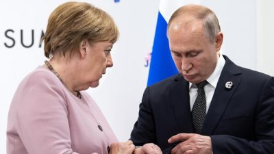 Merkel sprach mit Putin über Ukraine, Libyen und Syrien