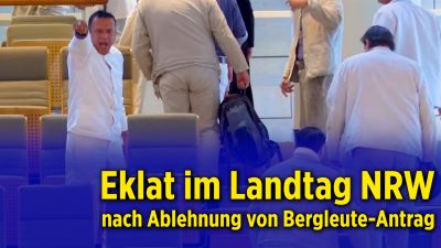 Landtag NRW: Aufruhr nach Ablehnung von AfD-Bergleute-Antrag – „Kumpel“ rausgeschmissen