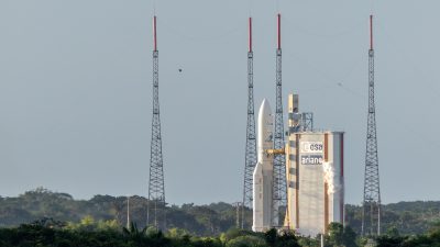 Französisch-Guayana: Europäische Rakete mit Satellit kurz nach Start verunglückt