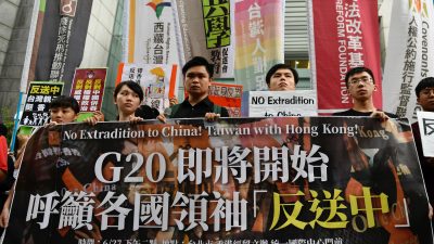 China steckt in der Zwickmühle: Hongkongs Proteste, die USA und Taiwan