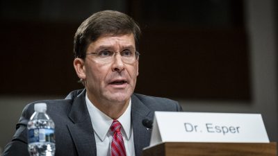 US-Senat bestätigt Mark Esper als neuen Verteidigungsminister