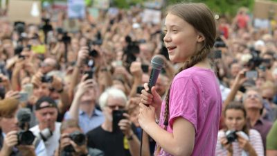Greta Thunberg fordert in Berlin stärkeren Einsatz der Politik für den Klimaschutz
