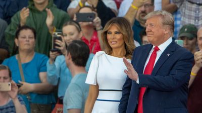 Trump begeht Nationalfeiertag mit patriotischer Rede vor Lincoln Memorial