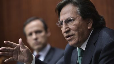 Perus Ex-Präsident Toledo wegen Korruptionsvorwürfen in den USA festgenommen