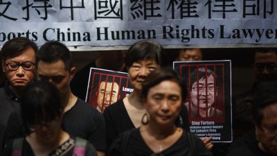 USA und EU fordern China auf, Menschenrechtsanwälte zum Jahrestag der Massenverhaftungen freizulassen