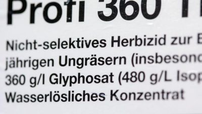 Österreich beschließt Totalverbot von Glyphosat